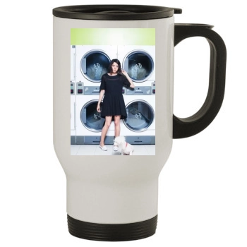 Aubrey Plaza Stainless Steel Travel Mug