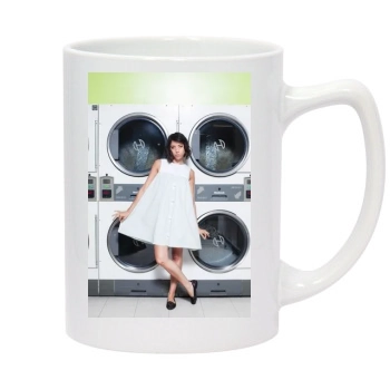 Aubrey Plaza 14oz White Statesman Mug