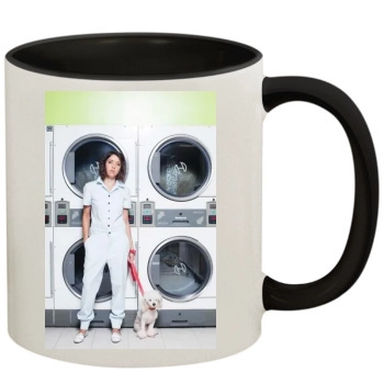 Aubrey Plaza 11oz Colored Inner & Handle Mug