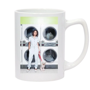 Aubrey Plaza 14oz White Statesman Mug