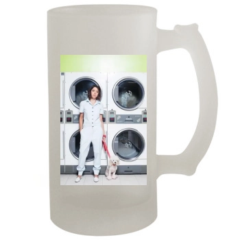 Aubrey Plaza 16oz Frosted Beer Stein