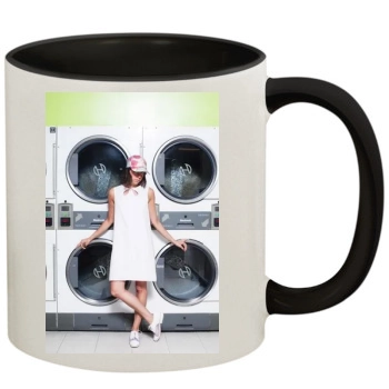 Aubrey Plaza 11oz Colored Inner & Handle Mug