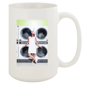 Aubrey Plaza 15oz White Mug