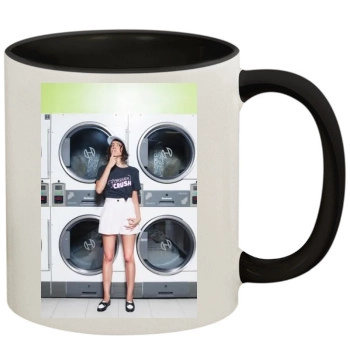 Aubrey Plaza 11oz Colored Inner & Handle Mug