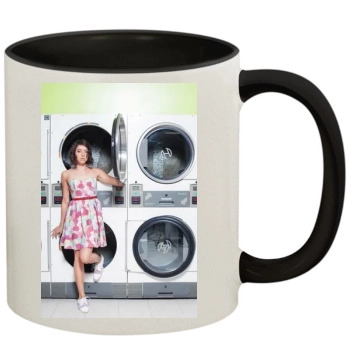 Aubrey Plaza 11oz Colored Inner & Handle Mug