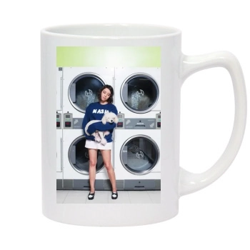 Aubrey Plaza 14oz White Statesman Mug