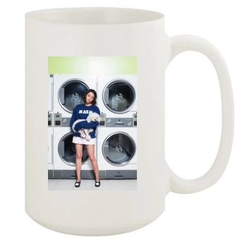 Aubrey Plaza 15oz White Mug