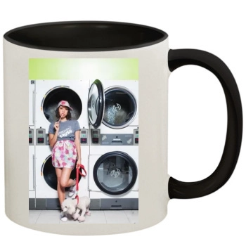 Aubrey Plaza 11oz Colored Inner & Handle Mug