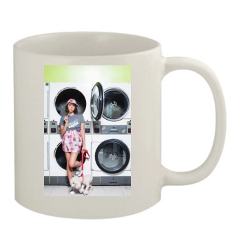 Aubrey Plaza 11oz White Mug