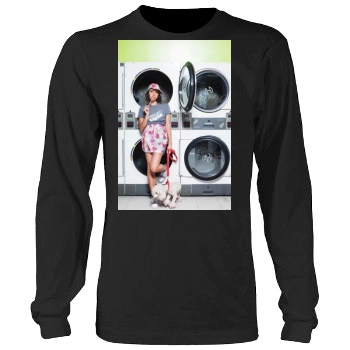 Aubrey Plaza Men's Heavy Long Sleeve TShirt