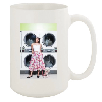 Aubrey Plaza 15oz White Mug