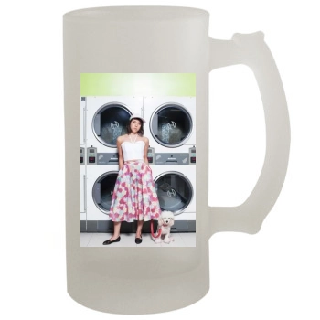 Aubrey Plaza 16oz Frosted Beer Stein