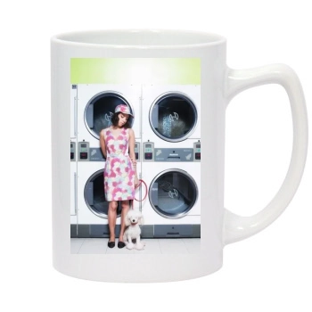 Aubrey Plaza 14oz White Statesman Mug