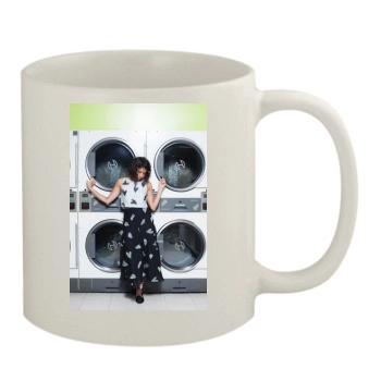 Aubrey Plaza 11oz White Mug