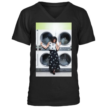 Aubrey Plaza Men's V-Neck T-Shirt