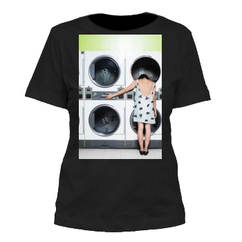 Aubrey Plaza Women's Cut T-Shirt