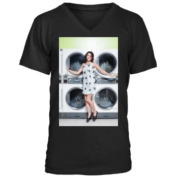 Aubrey Plaza Men's V-Neck T-Shirt