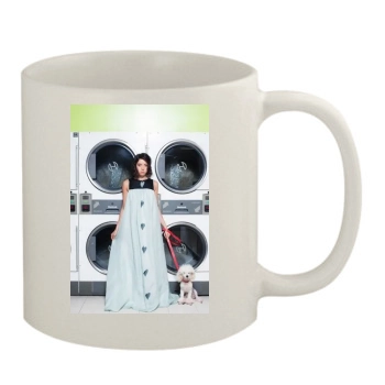 Aubrey Plaza 11oz White Mug