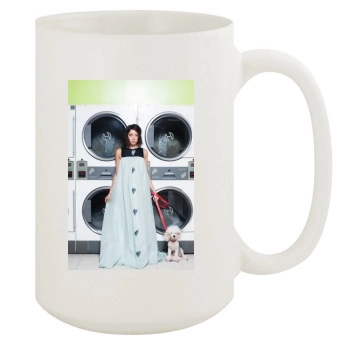 Aubrey Plaza 15oz White Mug