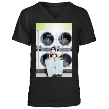 Aubrey Plaza Men's V-Neck T-Shirt