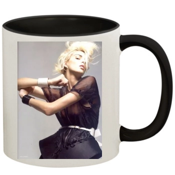 Anja Rubik 11oz Colored Inner & Handle Mug