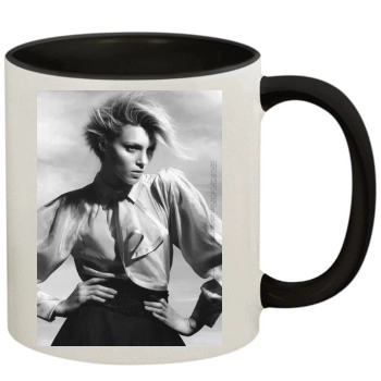 Anja Rubik 11oz Colored Inner & Handle Mug