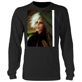 Anja Rubik Men's Heavy Long Sleeve TShirt