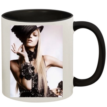 Anja Rubik 11oz Colored Inner & Handle Mug