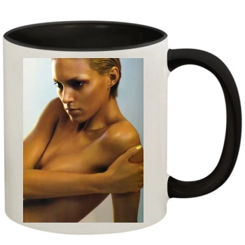 Anja Rubik 11oz Colored Inner & Handle Mug