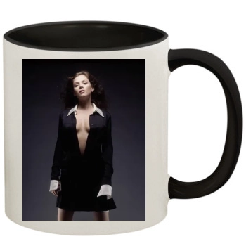 Anna Friel 11oz Colored Inner & Handle Mug