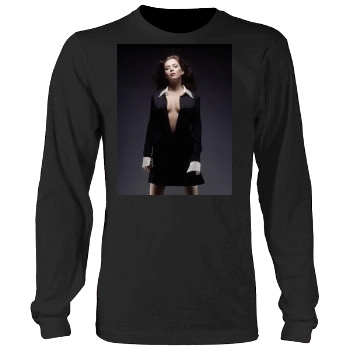 Anna Friel Men's Heavy Long Sleeve TShirt