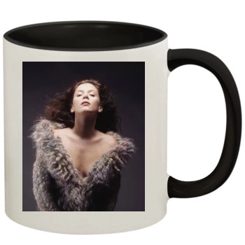 Anna Friel 11oz Colored Inner & Handle Mug