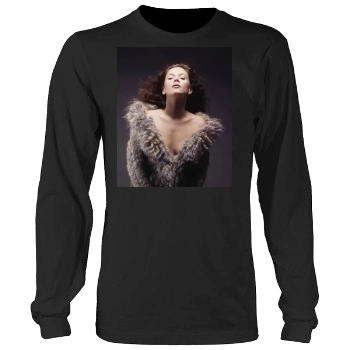 Anna Friel Men's Heavy Long Sleeve TShirt