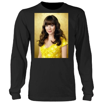 Anna Friel Men's Heavy Long Sleeve TShirt