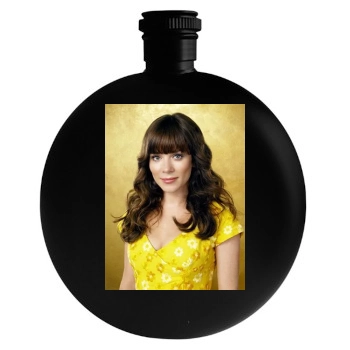 Anna Friel Round Flask