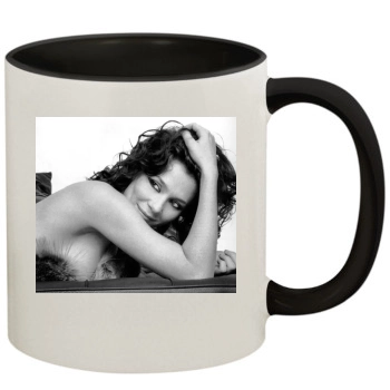 Anna Friel 11oz Colored Inner & Handle Mug