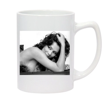 Anna Friel 14oz White Statesman Mug