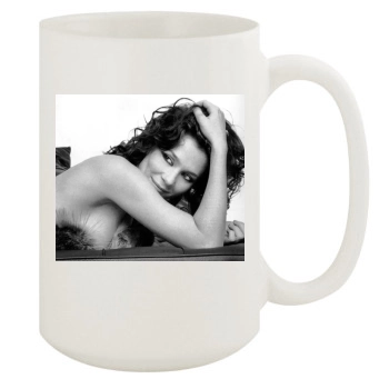 Anna Friel 15oz White Mug