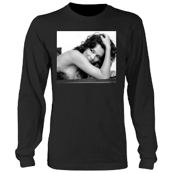 Anna Friel Men's Heavy Long Sleeve TShirt