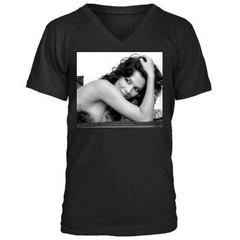 Anna Friel Men's V-Neck T-Shirt