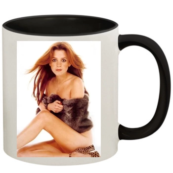 Anna Friel 11oz Colored Inner & Handle Mug