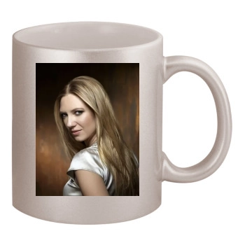 Anna Torv 11oz Metallic Silver Mug