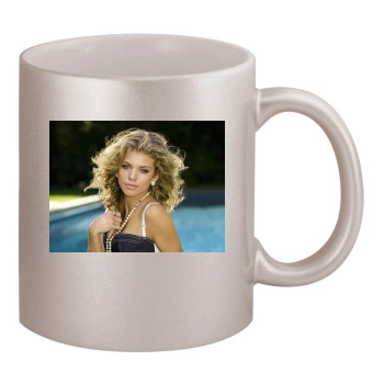 AnnaLynne McCord 11oz Metallic Silver Mug