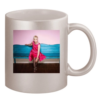 Annie Lennox 11oz Metallic Silver Mug