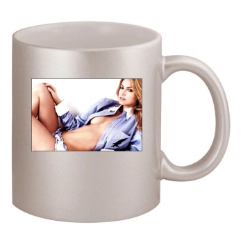 Ariadne Artiles 11oz Metallic Silver Mug