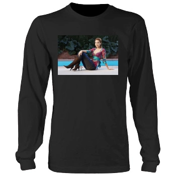 Arielle Kebbel Men's Heavy Long Sleeve TShirt