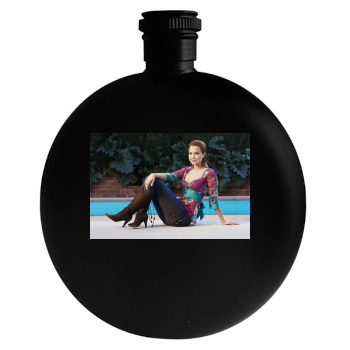 Arielle Kebbel Round Flask