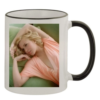 Arielle Kebbel 11oz Colored Rim & Handle Mug