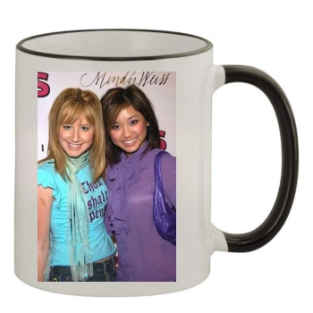 Ashley Tisdale 11oz Colored Rim & Handle Mug