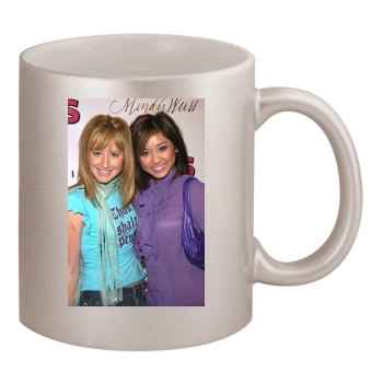 Ashley Tisdale 11oz Metallic Silver Mug